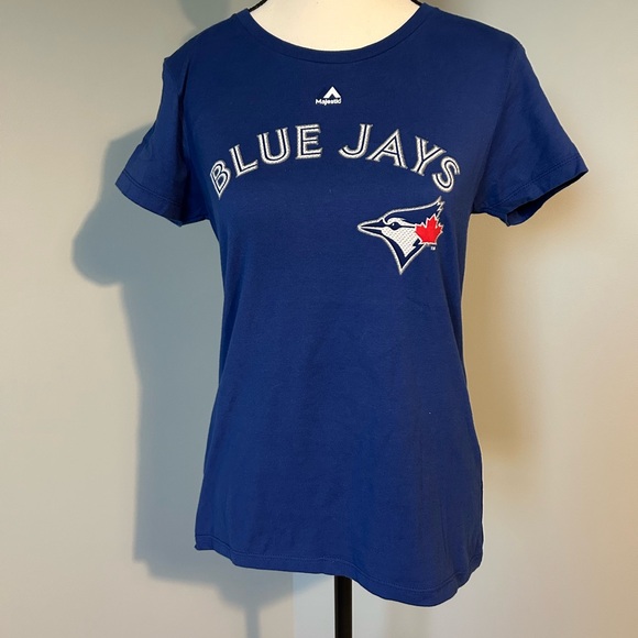 🔥🆕🔥 Majestic Toronto Blue Jays Marcus Stroman #6 T-Shirt - Ladies - M - Picture 2 of 6